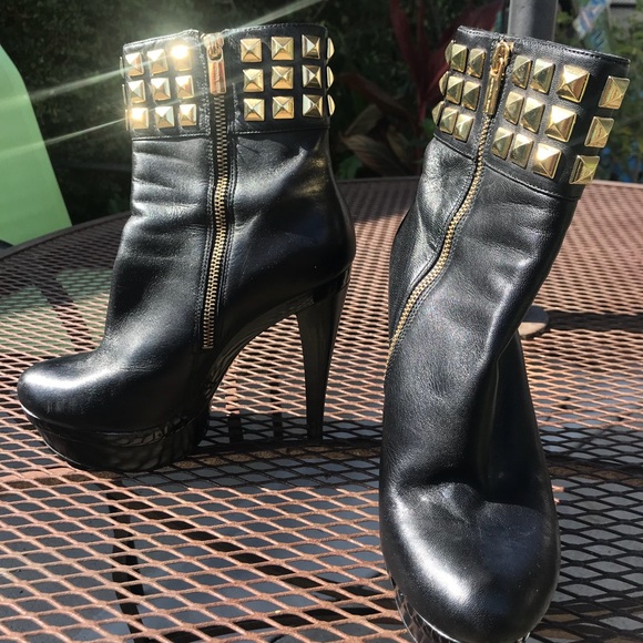 Michael Kors Aria studded stiletto boots - Picture 2 of 5